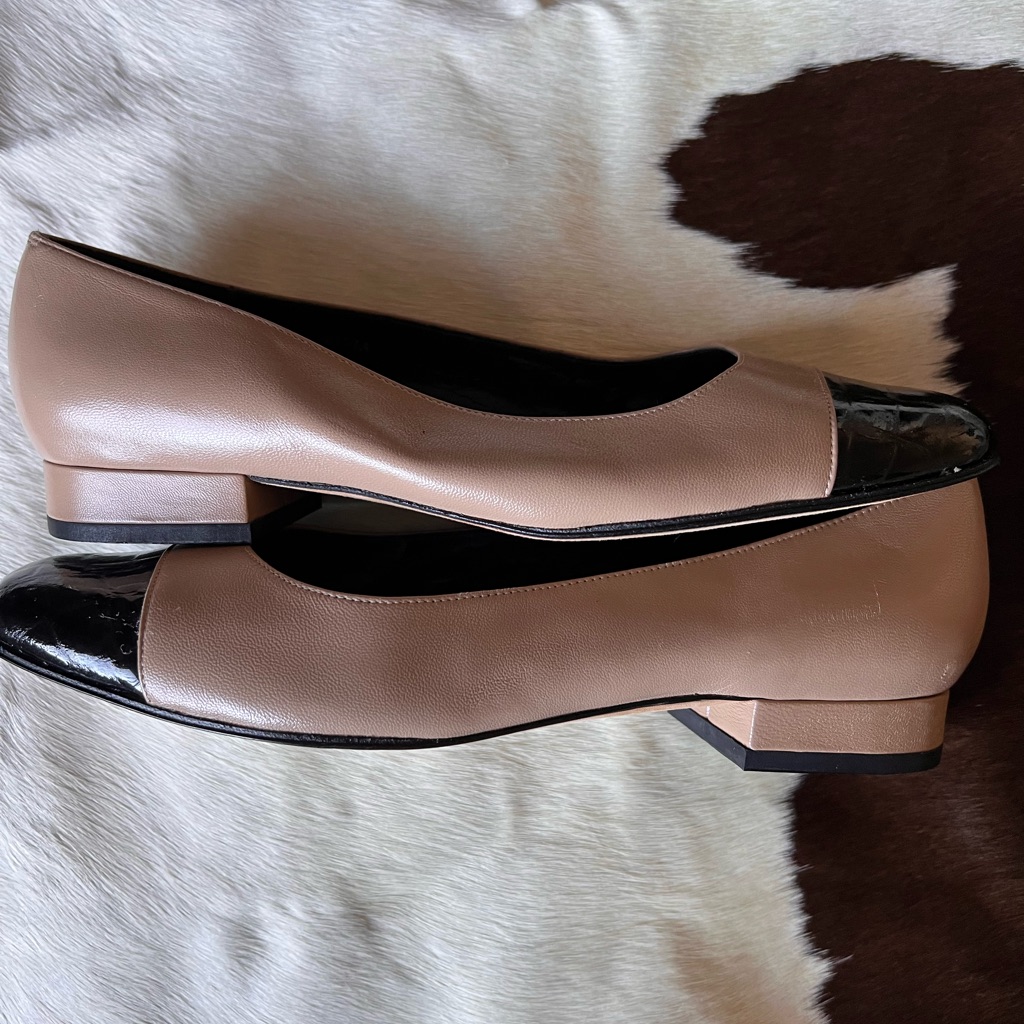 Cap Toe Flats